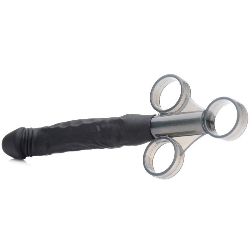 Aplicador Silicone Dildo Lube Launcher Jizz Shooter Master Series