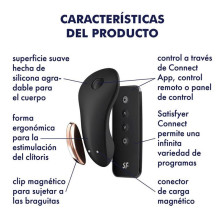 APP Control Estimulador Recargable Satisfyer Little Secret + Mando a Distancia