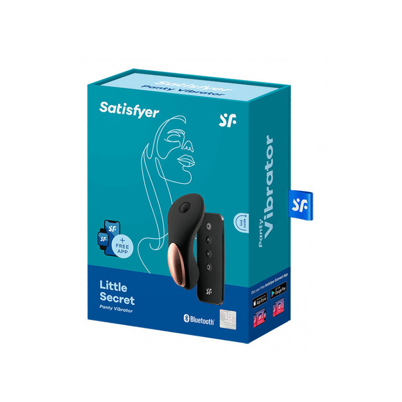 APP Control Estimulador Recargable Satisfyer Little Secret + Mando a Distancia
