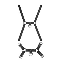 Arnés Ajustable Ouch Pinchos y Calaveras Masculino