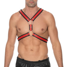 Arnés Ajustable Ouch Scottish Harness Rojo