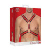Arnés Ajustable Ouch Scottish Harness Rojo
