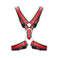 Arnés Ajustable Ouch Scottish Harness Rojo