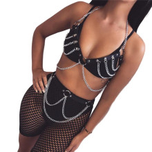 Arnés BDSM 62210 Top Y Cinturón Con Cadenas