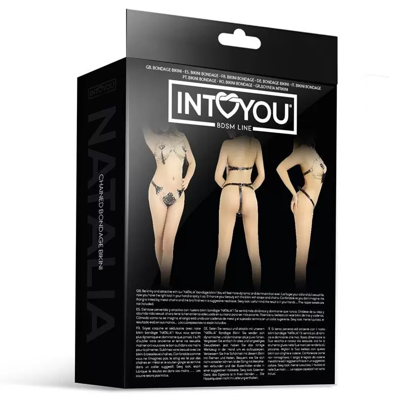 Arnés BDSM Bikini Bondage Line Cadenas Natalia
