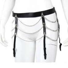 Arnés BDSM De Troula Liguero Y Ligas Rosalía