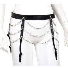 Arnés BDSM De Troula Liguero Y Ligas Rosalía