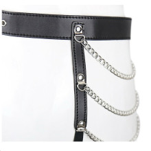 Arnés BDSM De Troula Liguero Y Ligas Rosalía