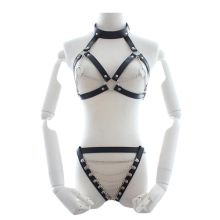 Arnés BDSM Line Conjunto Sexy Sujetador y Braguita