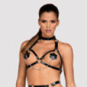 Arnés BDSM Obsessive A740 Negro