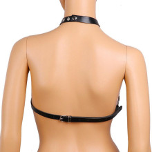 Arnés BDSM Polipiel Bikini Negro
