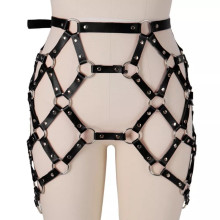 Arnés BDSM Polipiel Cintura Negro