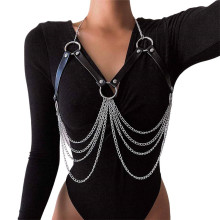 Arnés BDSM Polipiel Con Cadenas