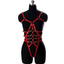 Arnés Body BDSM Rojo