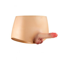 Arnés Culotte Femenino Macizo Pene realístico Real Manly L/XL