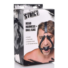 Arnés De Cabeza Con Mordaza Strict