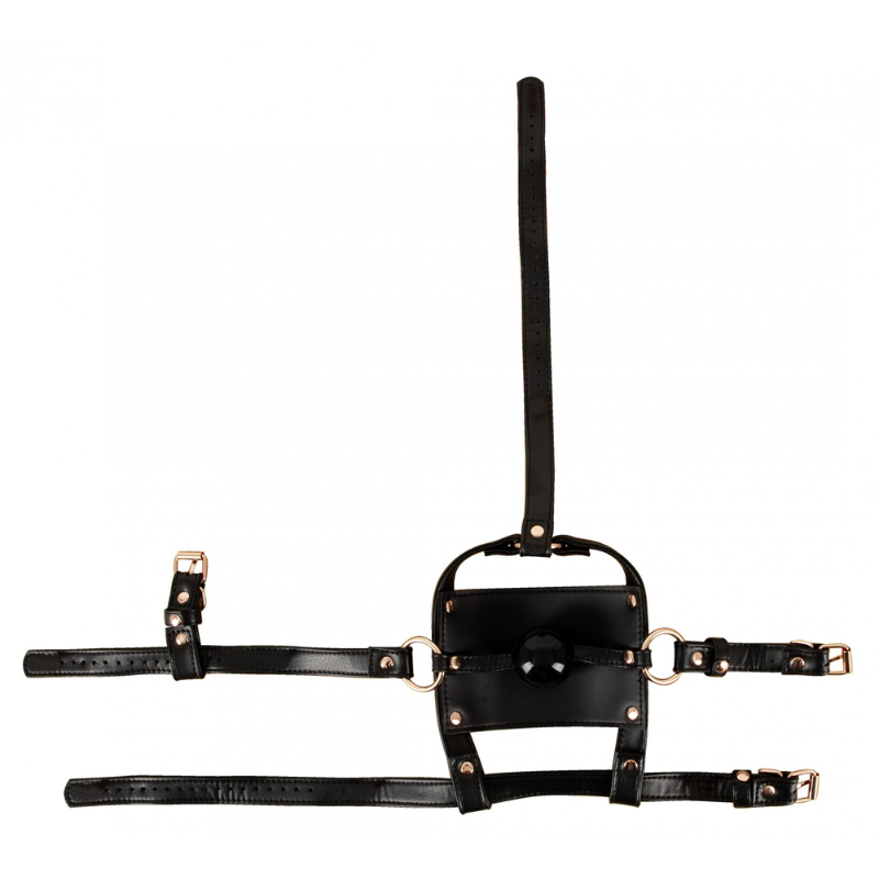 Arnés de Cabeza con Mordaza/Bozal Bad Kitty