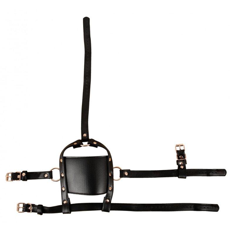 Arnés de Cabeza con Mordaza/Bozal Bad Kitty