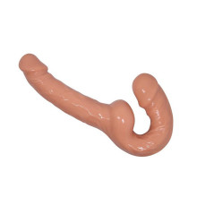 Arnés Doble Penetración Ultra Ineffable Strapless Doble Dildo