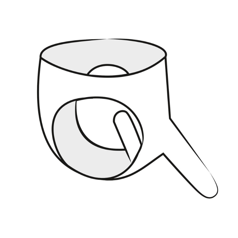 Arnés Femenino Braguita Con 2 Dildos Macizos Látex Talla M