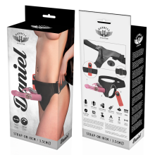 Arnés Femenino Con Estimulador Vibración y Rotación Daniel Harness Attraction