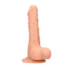 Arnés Femenino Macizo Dildo Realístico Realrock 25 cm con testículos