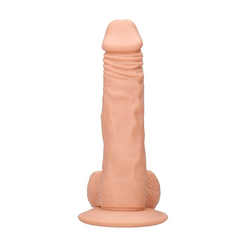 Arnés Femenino Macizo Dildo Realístico Realrock 25 cm con testículos