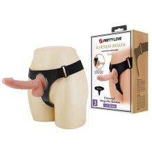 Arnés Femenino Macizo Pretty Love Harness Briefs Dildo Suction Base Kevin