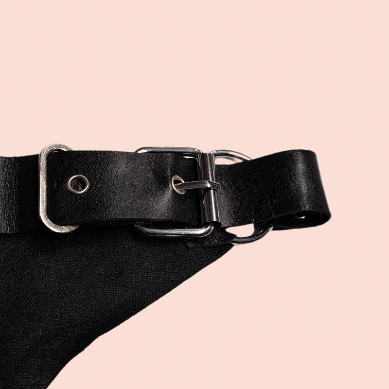 Arnés Femenino Macizo Strap On 2 Dildos Baile Jessica