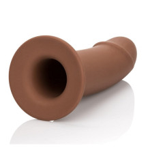 Arnés Hueco Dildo Silicona Calexotics Marrón