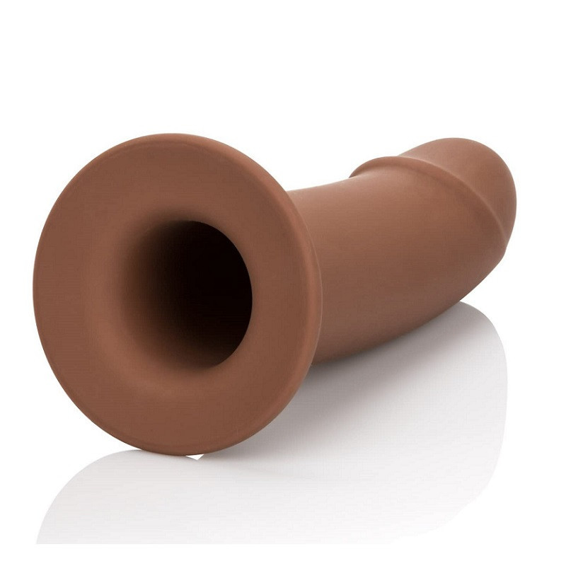Arnés Hueco Dildo Silicona Calexotics Marrón