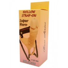Arnés Hueco Dildo Silicona Superhero