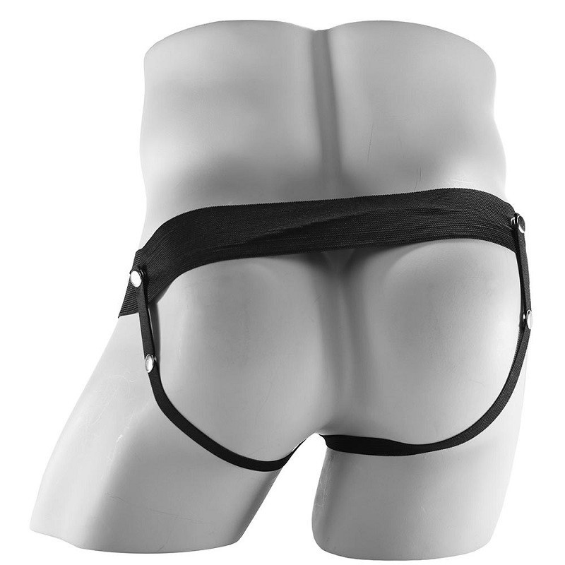 Arnés Hueco Fetish Fantasy Hollow Strap On 15 CM Negro