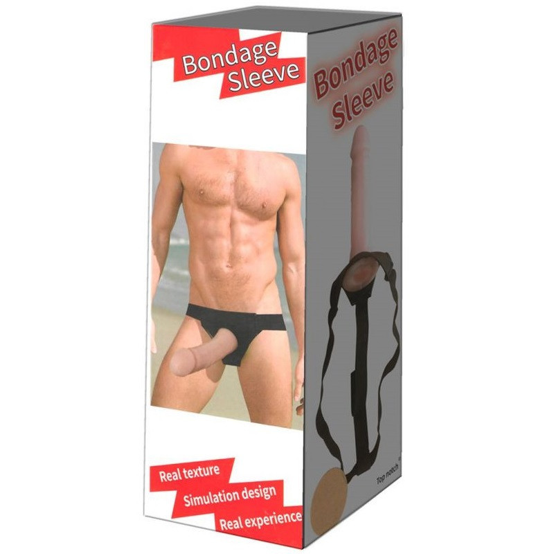 Arnés Hueco Pene Bondage Sleeve Beis