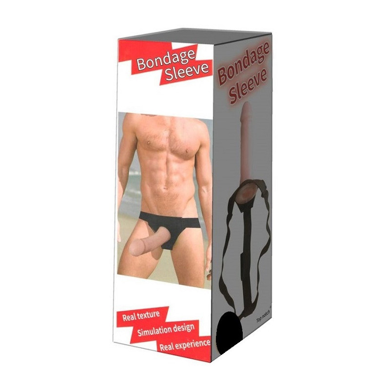 Arnés Hueco Pene Bondage Sleeve Negro