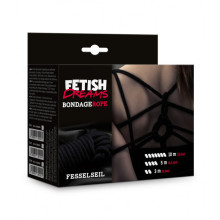 Atadura Cuerda Bondage Fetish Dreams 3 M Negra