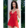 Babydoll Chilirose Rojo CR-4461