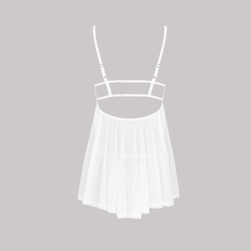 Babydoll de Obsessive Blanco Heavenlly