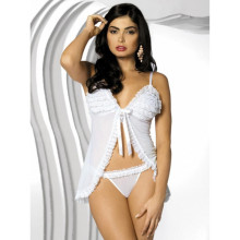 Babydoll De Obsessive Blanco Madame
