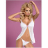 Babydoll De Obsessive Blanco Monita