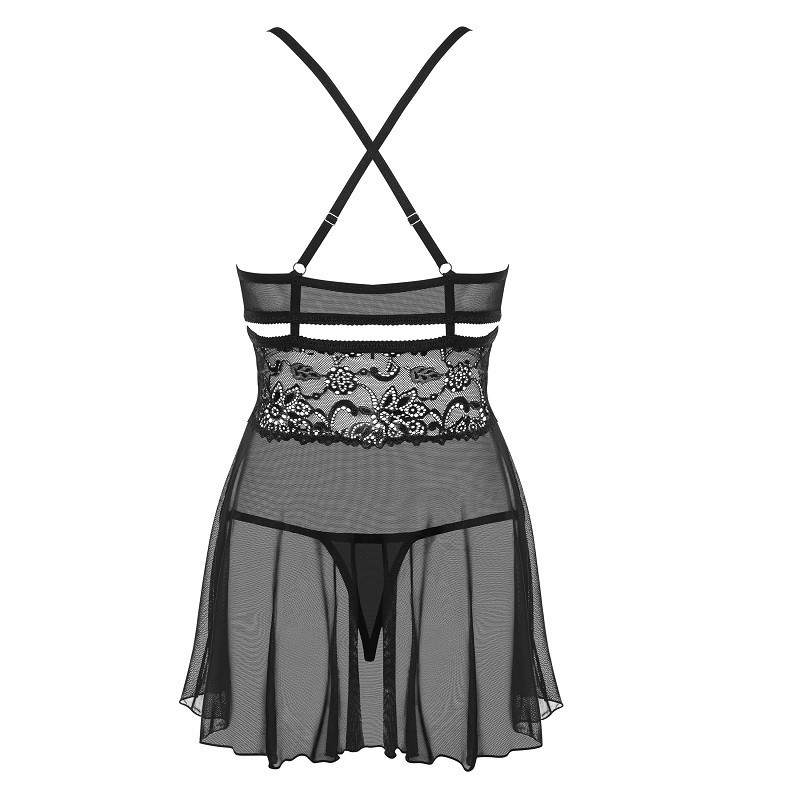 Babydoll De Obsessive Negro 838