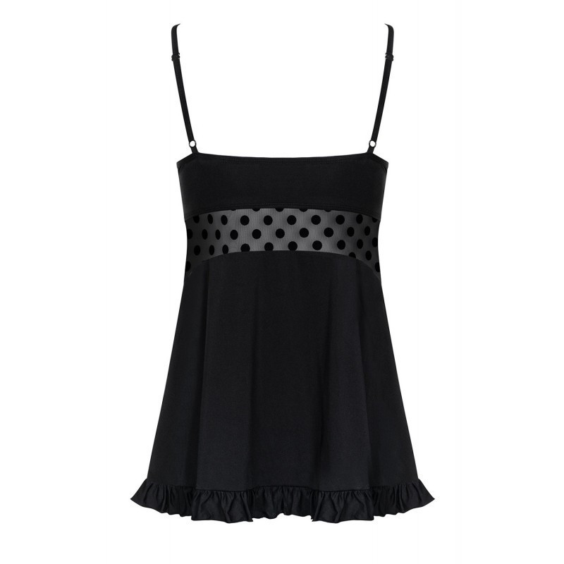 Babydoll De Obsessive Negro Dotina