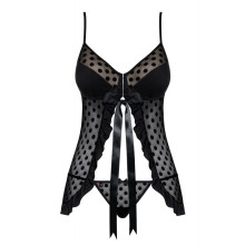Babydoll De Obsessive Negro Dotina