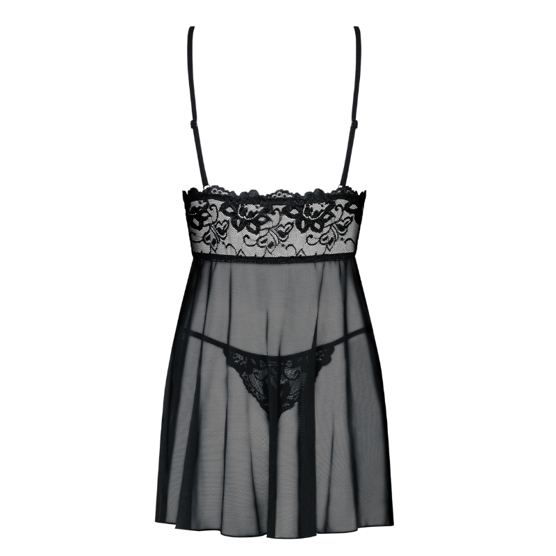 Babydoll de Obsessive Negro Idillia