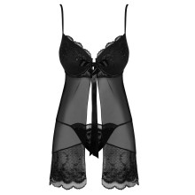 Babydoll De Obsessive Negro Kisselent