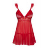Babydoll De Obsessive Rojo 863