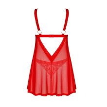 Babydoll De Obsessive Rojo Elianes