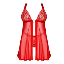 Babydoll De Obsessive Rojo Elianes
