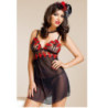 Babydoll Seraphine Negro