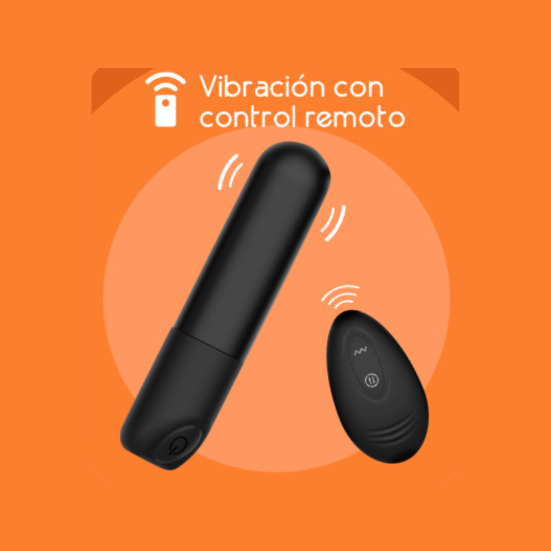 Bala Recargable Control Remoto Getlove Ares